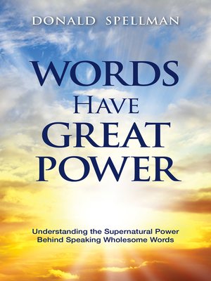 cover image of Words Have Great Power